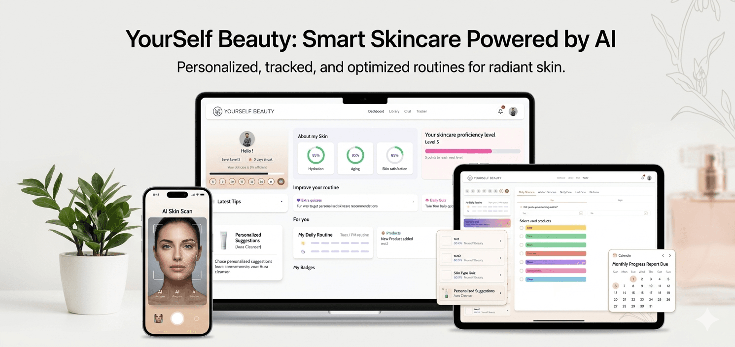 YourSelf Beauty – AI-powered Skincare Platform