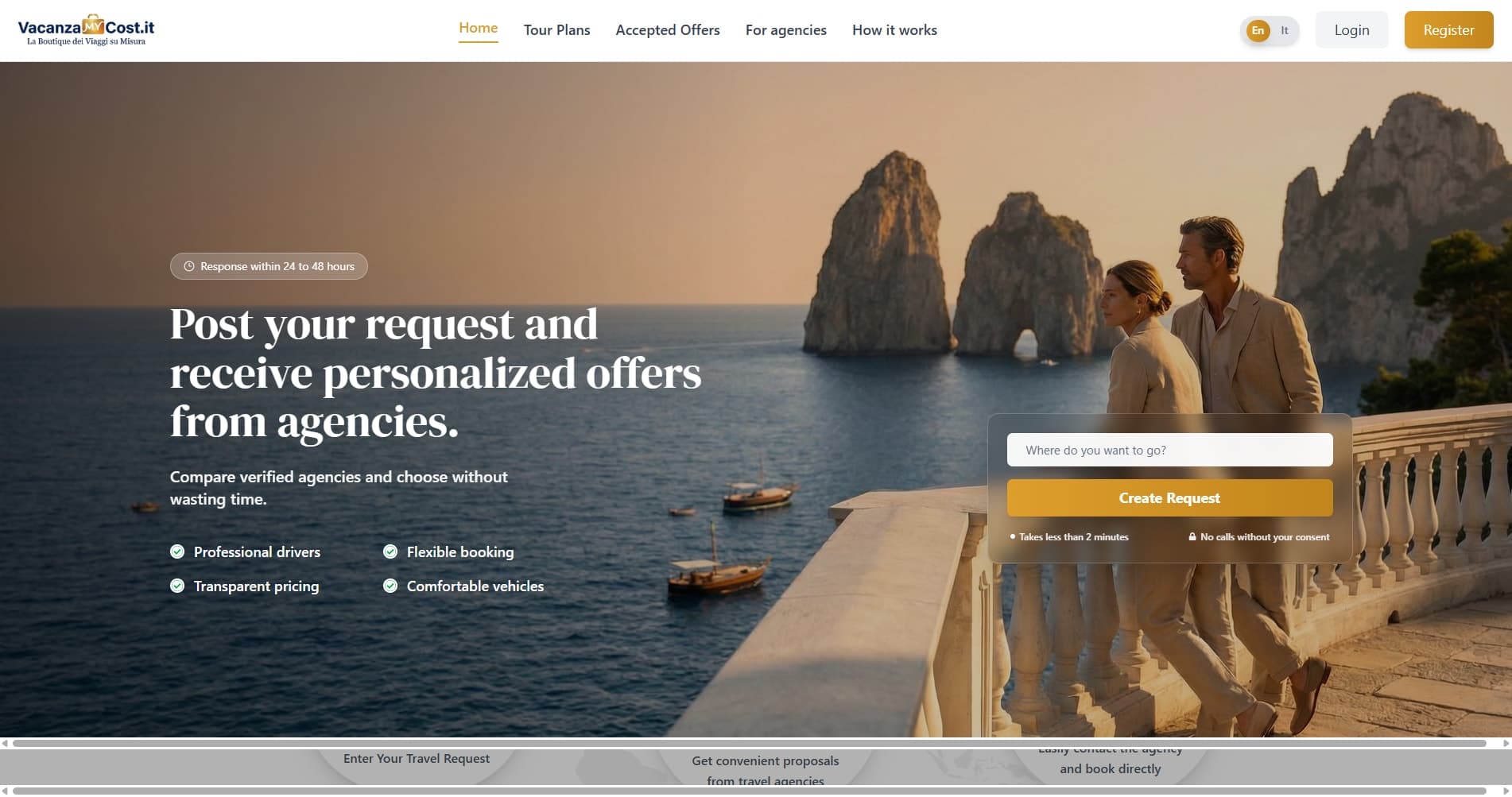 VacanzaMyCost – Multi-role Tour Management Platform
